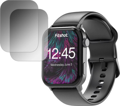 EJZATI Screen Guard for FITSHOT CRYSTAL SMARTWATCH, SCREEN TEMPERED(Pack of 2)