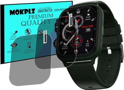 MOKPLZ Screen Guard for MAXIMA MAX PRO SKY SMARTWATCH(Pack of 2)
