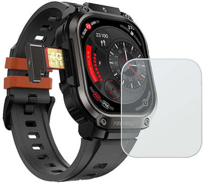MOKPLZ Screen Guard for FIRE BOLTT CLICKK SMARTWATCH(Pack of 2)