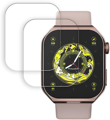 ARBAN Screen Guard for Lava Prowatch V1 1.85 inch Smartwatch Screen Protector | Anti-Scratch | Edge to Edge Full Coverage | 9H Hardness | Screen Guard(Pack of 2)