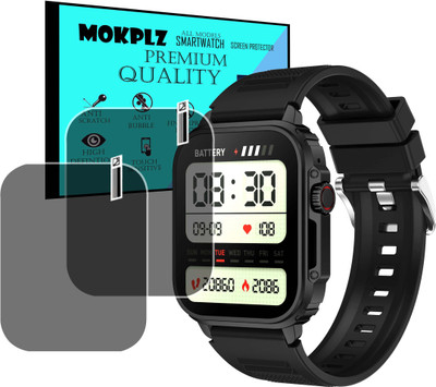 MOKPLZ Screen Guard for ALT HUNK SMARTWATCH(Pack of 2)