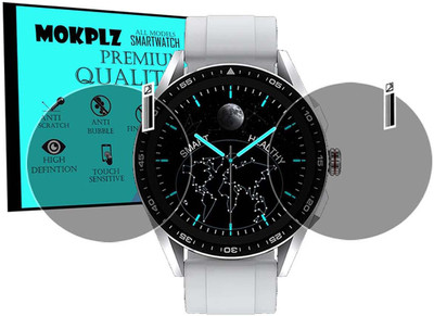 MOKPLZ Screen Guard for FIRE BOLTT INVINCIBLE PLUS SMARTWATCH(Pack of 2)