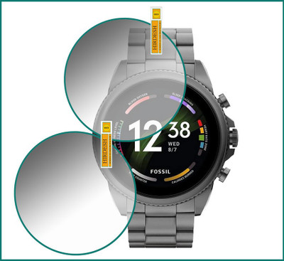 YCHROZE Screen Guard for Fossil Gen 6(Pack of 2)