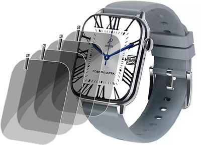 XAZE Screen Guard for Pebble Cosmos Ultra Smartwatch(Pack of 4)