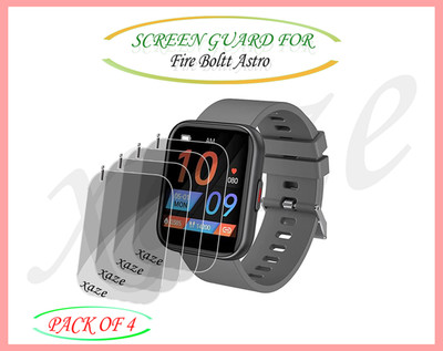 XAZE Screen Guard for Fire Boltt Astro Smartwatch(Pack of 4)