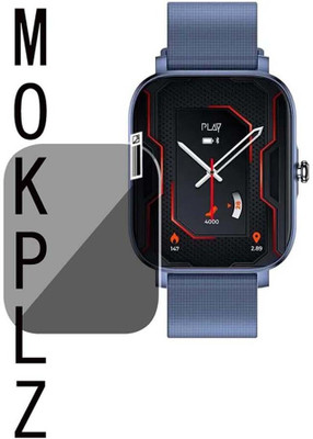 MOKPLZ Screen Guard for PLAY PLAYFIT CHAMP 2(Pack of 1)