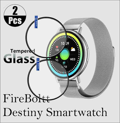 Olonga Screen Guard for FIRE BOLTT DESTINY SMARTWATCH(Pack of 2)