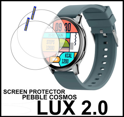 TWUAOP Screen Guard for PEBBLE COSMOS LUX 2.0(Pack of 2)