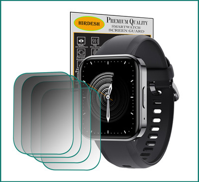 hirdesh Screen Guard for DIZO Watch D Talk(Pack of 4)