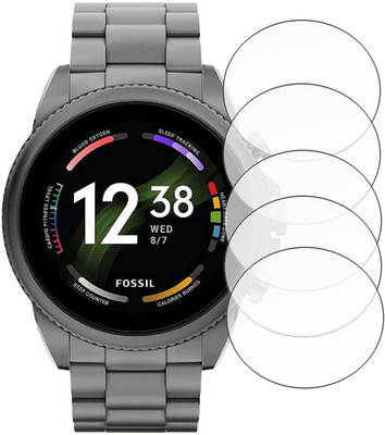 Aaruteck Screen Guard for Fossil-GEN6 SMARTWATCH SCREEN GUARD(Pack of 5)