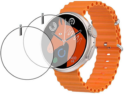 MOKPLZ Screen Guard for FIRE BOLTT CYCLONE SMARTWATCH(Pack of 2)