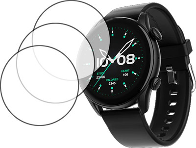 MOKPLZ Screen Guard for BOAT LUNAR SPACE SMARTWATCH(Pack of 3)