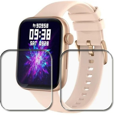 tombik Screen Guard for xc23-Fire-Boltt Nucleus Smartwatch(Pack of 2)