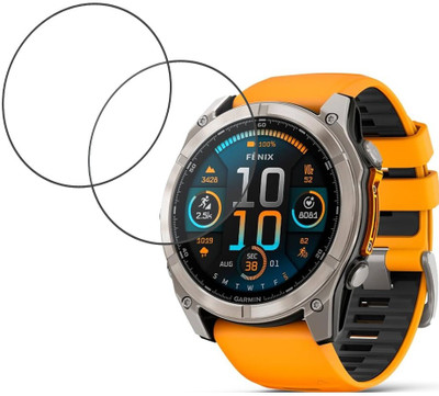 DVMART Screen Guard for Garmin fenix 8 -51 mm(Pack of 2)