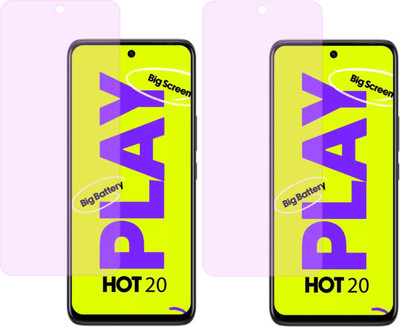 Ten To 11 Screen Guard for Infinix Hot 20 Play(Pack of 2)