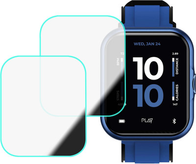 MOKPLZ Screen Guard for PLAYFIT DIAL 3 PRO SMARTWATCH(Pack of 2)