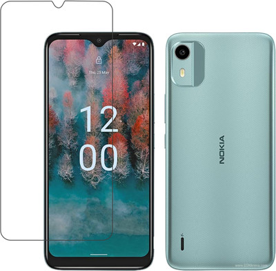 DVMART Screen Guard for Crystal ClearNokia C12(Pack of 1)