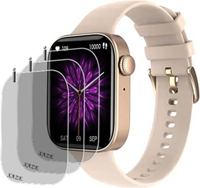 XAZE Screen Guard for Crossbeat ignite grit Smartwatch(Pack of 3)