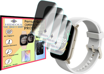 HIDEOUS Screen Guard for REALME TECHLIFE WATCH S100.(Pack of 4)