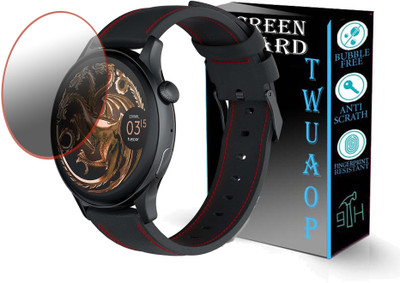 TWUAOP Screen Guard for PEBBLE GOT SMARTWATCH(Pack of 1)