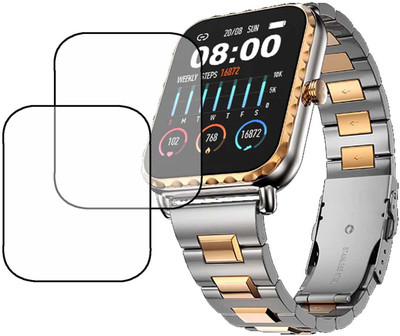 MOKPLZ Screen Guard for FIRE BOLTT JEWEL SMARTWATCH(Pack of 2)