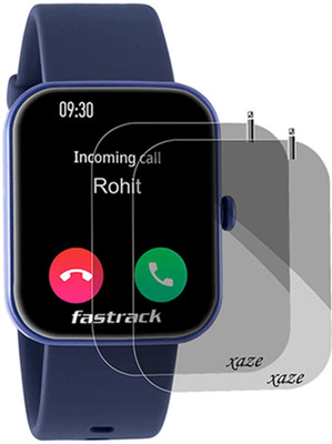 XAZE Screen Guard for Fastrack Reflex Hello Smartwatch(Pack of 2)