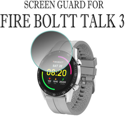hirdesh Screen Guard for Fire Boltt Talk 3 32.5MM(Pack of 1)