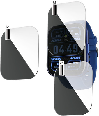 daffin Screen Guard for boAt Wave Neo Plus(Pack of 3)