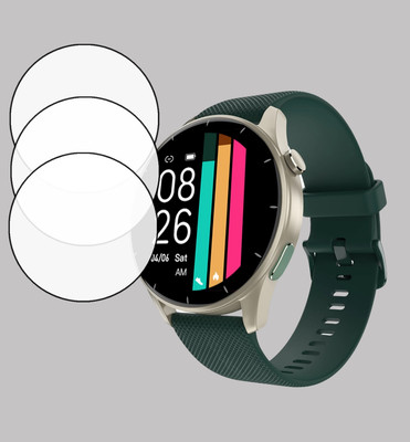 EJZATI Screen Guard for NOISEFIT CREW SMARTWATCH, SCREEN GUARD(Pack of 3)