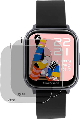 XAZE Screen Guard for Fastrack Reflex Vybe Smartwatch(Pack of 2)