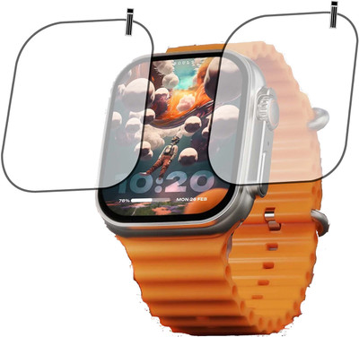 TWUAOP Screen Guard for BOULT DIVE EVO SMARTWATCH(Pack of 2)