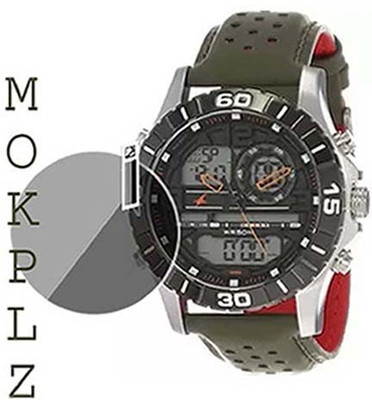 MOKPLZ Screen Guard for FASTRACK ANALOG DIGITAL BLACK DIAL(Pack of 1)