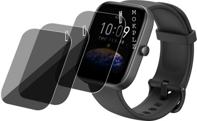 MOKPLZ Screen Guard for AMAZFIT BIP 3(Pack of 3)