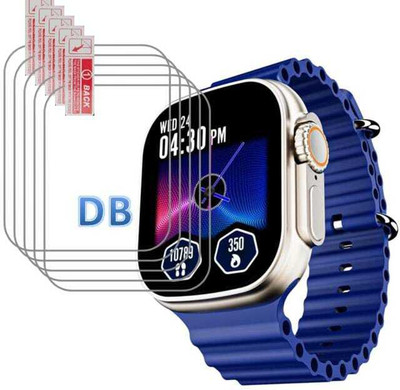 KHWABEEDA Screen Guard for BOAT WAVE GENESIS 1.96 SMART WATCH SCREEN GUARD (PACK OF 5)(Pack of 5)