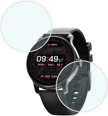 MOKPLZ Screen Guard for BOAT LUNAR DISCOVERY SMARTWATCH(Pack of 2)