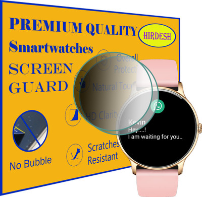 hirdesh Screen Guard for Fire-Boltt Phoenix(Pack of 2)