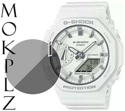 MOKPLZ Screen Guard for CASIO GMA-52100-7ADR ANALOG WHITE(Pack of 1)