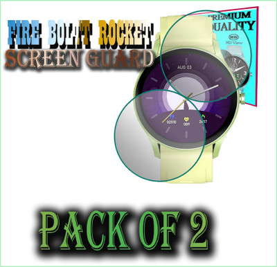 daffin Screen Guard for Fire-Boltt Rocket(Pack of 2)