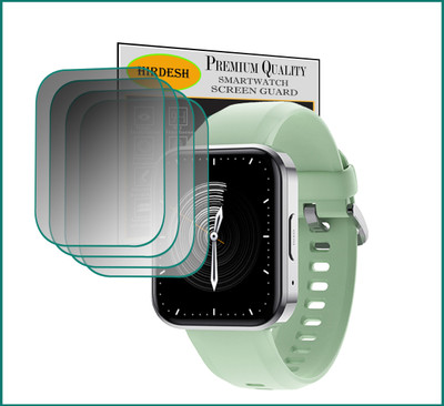 hirdesh Screen Guard for DIZO Watch D Talk(Pack of 4)