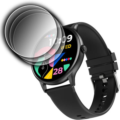 DOUMOF Screen Guard for Fire Boltt Ninja Talk SMARTWATCH(Pack of 3)