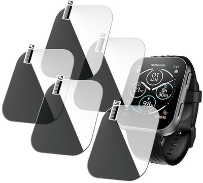 HIDEOUS Screen Guard for Motorola Moto Watch 200(Pack of 5)