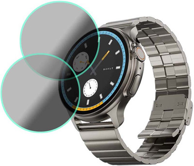 MOKPLZ Screen Guard for BOULT ROVER ULTRA SMARTWATCH(Pack of 2)