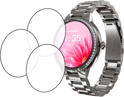 TWUAOP Screen Guard for CROSSBEATS DIVA SMARTWATCH(Pack of 3)