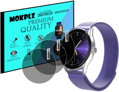 MOKPLZ Screen Guard for FITSHOT ASTER SMARTWATCH(Pack of 3)