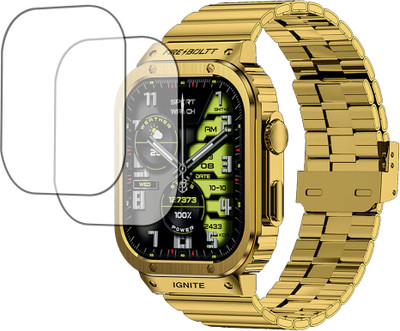 TWUAOP Screen Guard for FIRE BOLTT MAVERICK SMARTWATCH(Pack of 2)