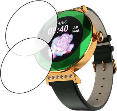 TWUAOP Screen Guard for FIRE BOLTT EMERALD SMARTWATCH(Pack of 2)