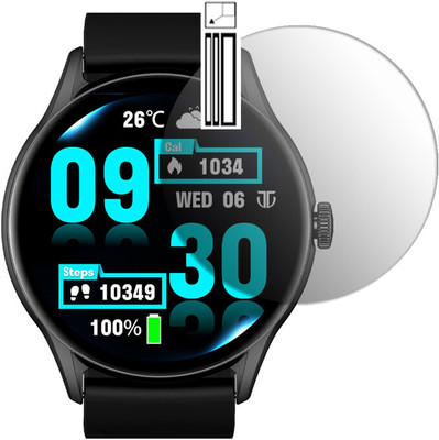 DOUMOF Impossible Screen Guard for Titan Evoke SMARTWATCH(Pack of 1)