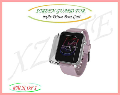 XAZE Screen Guard for boAt Wave Beat Call Smartwatch(Pack of 1)