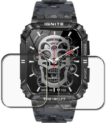 tombik Screen Guard for wer19-Fire Boltt Combat Smartwatch(Pack of 2)