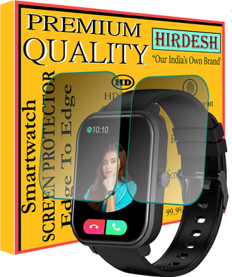 hirdesh Screen Guard for pTron Force X11(Pack of 2)